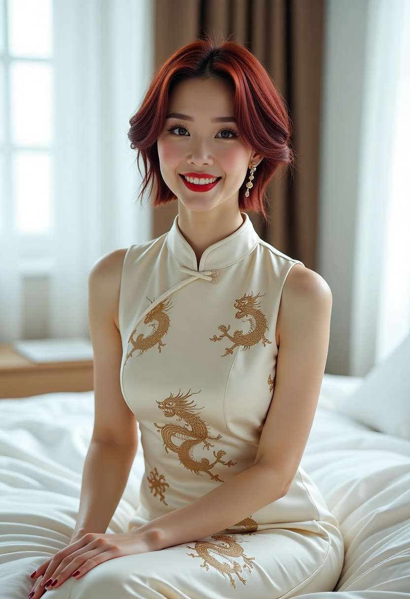 两位演员在窗边交谈